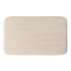 Alfombra wc beige 60x40cm