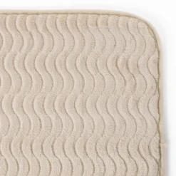 Alfombra wc beige 60x40cm