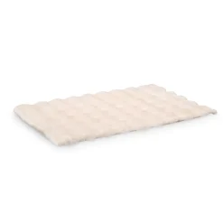 Alfombra wc blanca 50x80cm