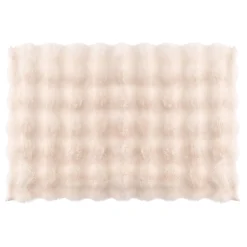 Alfombra wc blanca 50x80cm