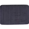 Alfombra wc de poliéster gris oscuro 40x60cm