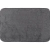 Alfombra wc gris oscuro 60x40cm