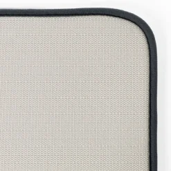 Alfombra wc gris oscuro 60x40cm
