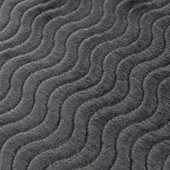 Alfombra wc gris oscuro 60x40cm