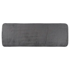Alfombra wc gris oscuro 120x40cm