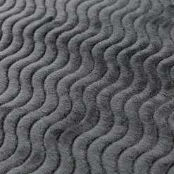 Alfombra wc gris oscuro 120x40cm
