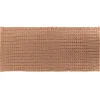 Alfombra wc MIMETISME taupe de algodón 50x120cm