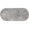 Alfombra wc NATURE BRUTE gris 45x100cm