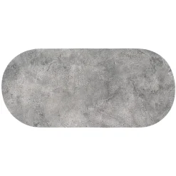 Alfombra wc NATURE BRUTE gris 45x100cm