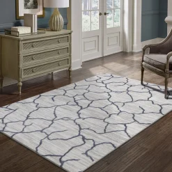 Alfombra Weston Gris Antracita 200x285cm