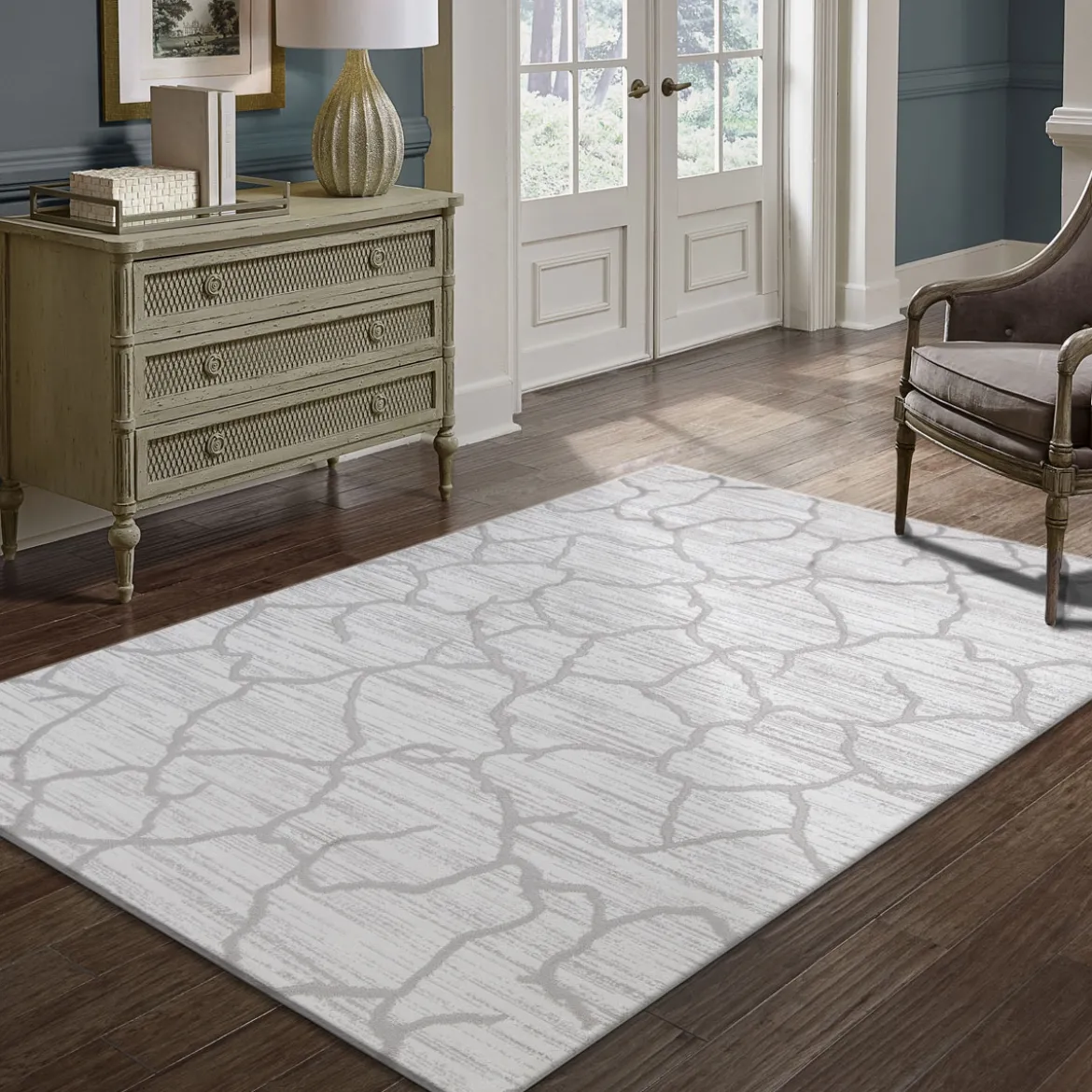 Alfombra Weston Gris 133x190cm