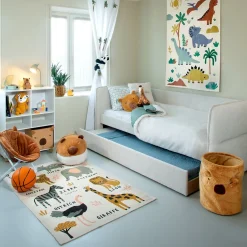 Alfombra WILDLIFE multicolor 100x150cm