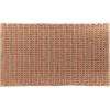Alfombra wv MIMETISME taupe de algodón 50x90cm
