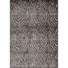 Alfombra Zaha Antracita Cebra 80x150Cm