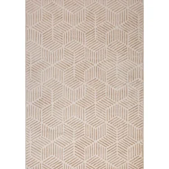Alfombra Zaha Beige Geomet. 160x235Cm