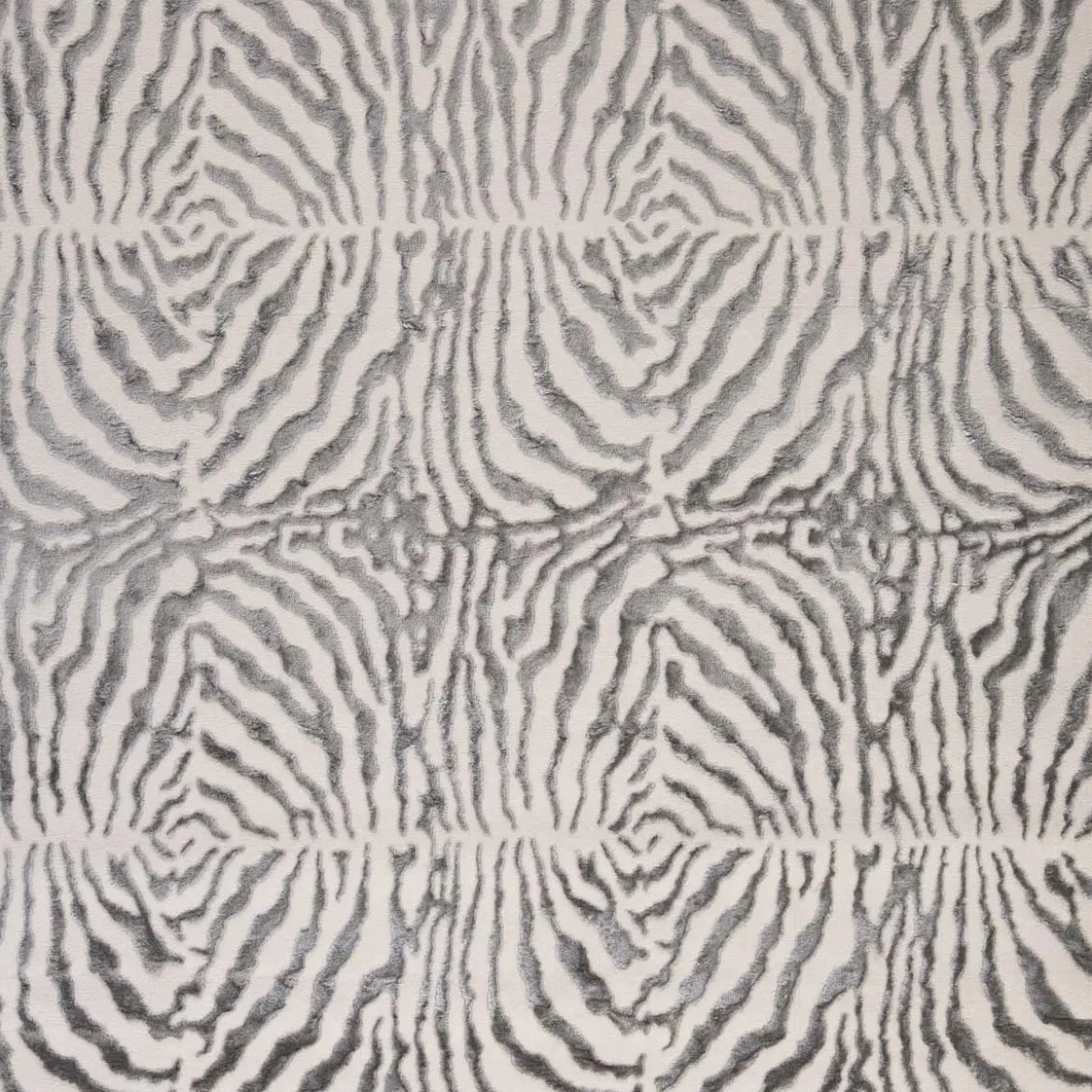 Alfombra Zaha Cebra Gris 200x285Cm