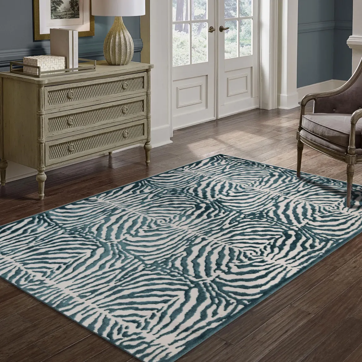 Alfombra Zaha Cebra Multicolor 200x285Cm
