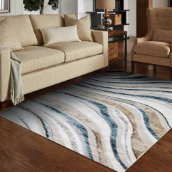Alfombra Zave Waves Multicolor 120x160cm