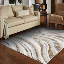 Alfombra Zave Waves Natural 120x160cm