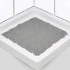 Alfombrilla Baño Antidesl. Burbujas Gris