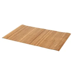 Alfombrilla de baño de bambú 50x80cm