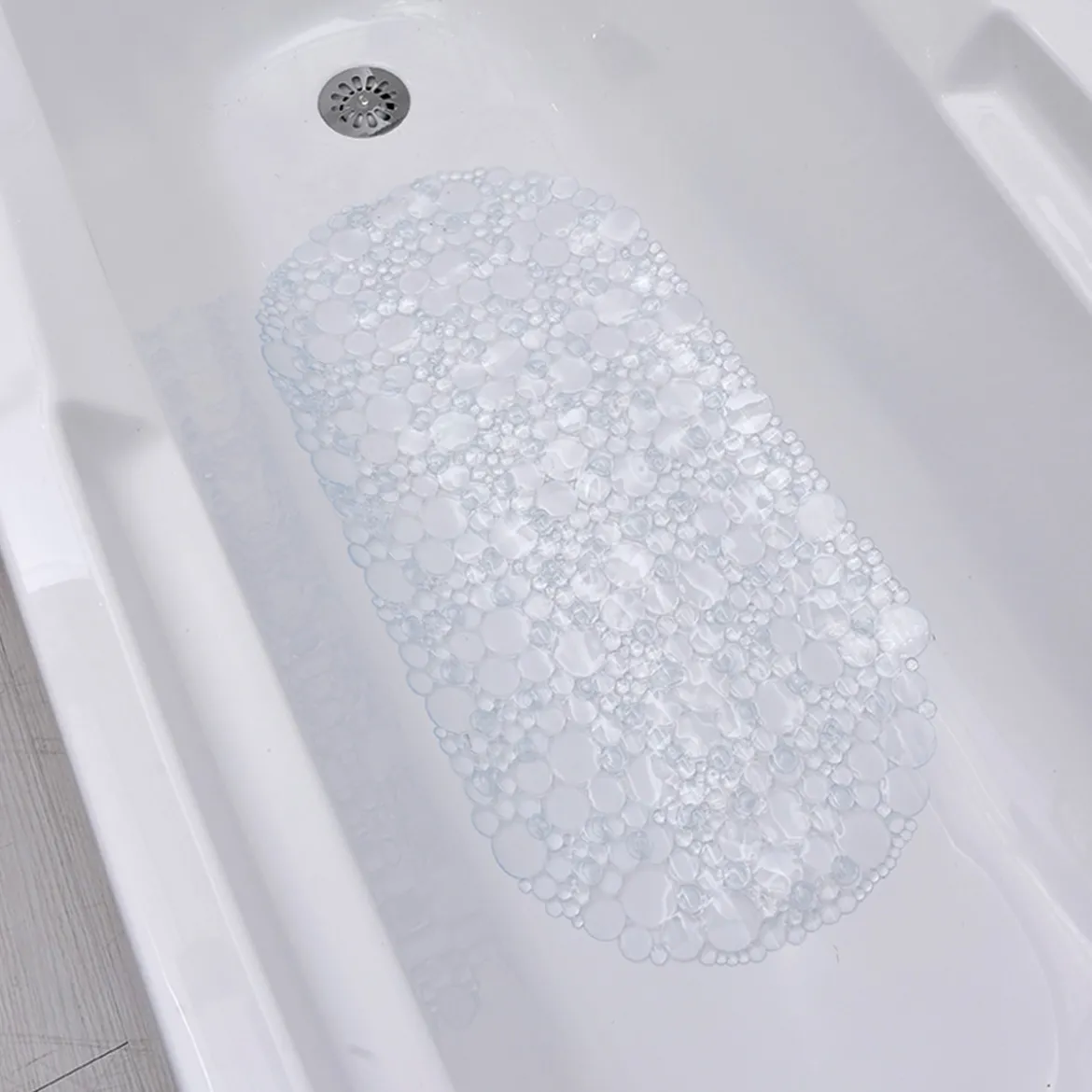 Alfombrilla p/baño antideslizante 36x69cm