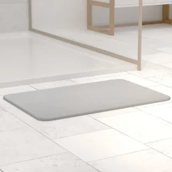 Alfombrilla wc absorbente DIATOMITE gris