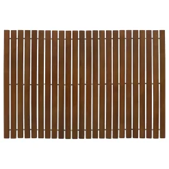 Alfombrilla wc ARGILEO marrón 40x60cm