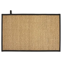 Alfombrilla wc STEMY negra 50x80cm