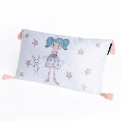 Almohada con pompones ZOE 30x50cm