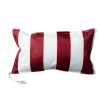 Almohada de playa impermeable rayas blancas