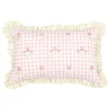 Almohada FLEUR DE ROSE rosa 38x58cm