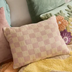 Almohada FLEURS SAUVAGES lila 30x40cm