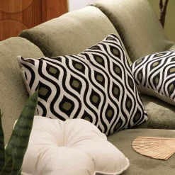 Almohada JACQUARD TWISTED LIME 38x58cm