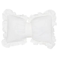 Almohada lazo FLEUR SAUVAGES blanco 30x50cm