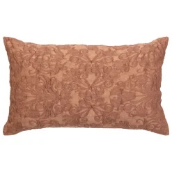 Almohada Stonewash Rosa Viejo 30x30cm
