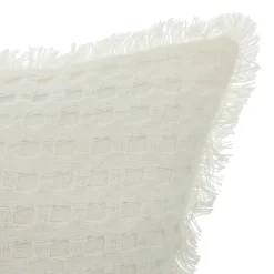 Almohada The floral Waffle Blanca 30x50Cm