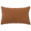Almohada The Floral Waffle Terracota 30x50cm