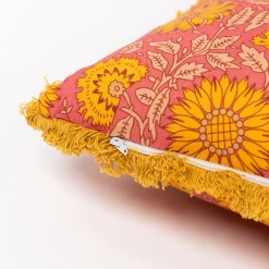 Almohada Yucatán Con Girasoles 45x45cm