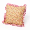 Almohada Yucatán Con Rosas 45x45cm