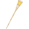 Antorcha De Bambú Con Vela De Citronela