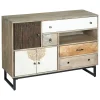 Aparador 4 Cajones Y 2 Puertas 115x40x80