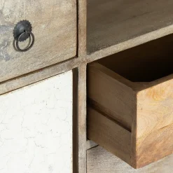 Aparador 4 Cajones Y 2 Puertas 115x40x80