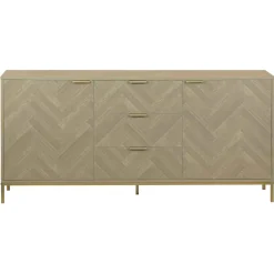 Aparador CHEVRON beige de mdf