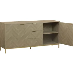 Aparador CHEVRON beige de mdf