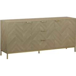 Aparador CHEVRON beige de mdf