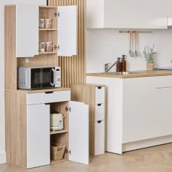 Aparador de cocina EAT UP blanco