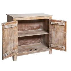 Aparador De Madera Con 2 Puertas Shirel