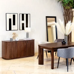 Aparador RIKAYA marrón