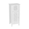 Armario bajo de baño SANTORIN blanco de mdf